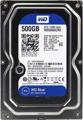 Жесткий диск 3.5" 500Gb WD Cavair Blue WD5000AZRZ