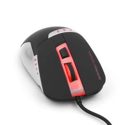Мышь Gembird MG-520 USB игровая, 3200DPI, подсветка, макросы