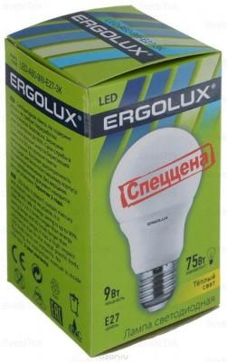 Лампа св/д Ergolux E27 3000K 13W