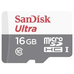 Карта памяти MicroSD 16Gb SanDisk SDSQUNS-016G-GN3MN Class 10