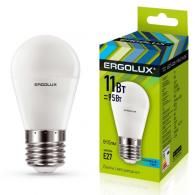 Лампа св/д Ergolux E27 11W