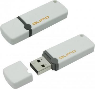 Накопитель Flash USB QUMO 4GB Optiva 02 White 