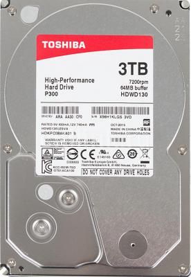 Жесткий диск 3.5" 3000Gb Toshiba HDWD130UZSVA
