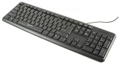 Клавиатура Gembird KB-8320-BL, черный, PS/2