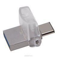Накопитель Flash USB Kingston 32Gb DTDUO3C/32GB USB 3.0/3.1 + Type-C