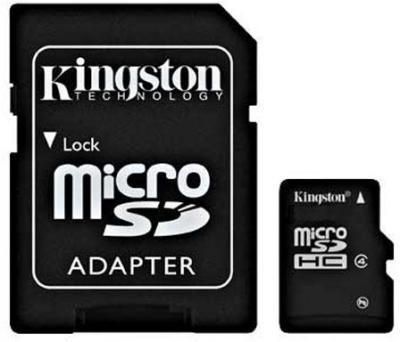 Карта памяти MicroSD 16Gb Kingston SDC4/16GB