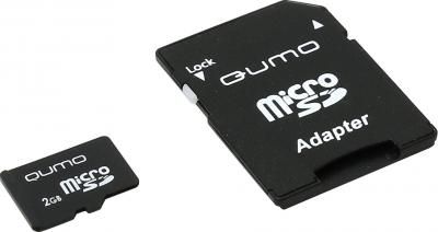 Карта памяти MicroSD 2Gb QUMO QM2GMICSD