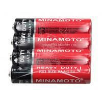 Батарейка солевая Minamoto R03 AAA