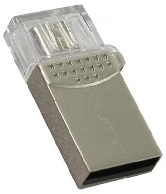 Накопитель USB - microUSB QUMO 16Gb Keeper