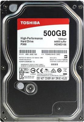 Жесткий диск 3.5" 500Gb Toshiba HDWD105UZSVA