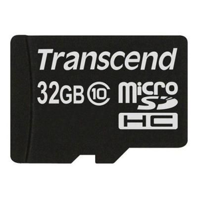 Карта памяти MicroSD 32Gb Transcend TS32GUSDC10