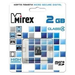 Карта памяти MicroSD 2Gb Mirex