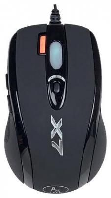 Мышь A4Tech X7-710BK черная USB
