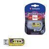 Накопитель Flash USB Verbatim 16Gb Cassette Edition Yellow