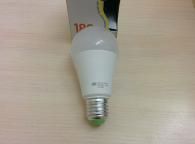 Лампа св/д ASD A65 E27 20W(1800lm) 3000К пластик/алюм standard