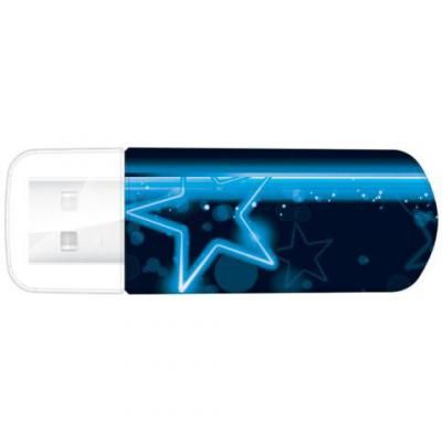Накопитель Flash USB Verbatim 32Gb Mini Neon Edition Blue