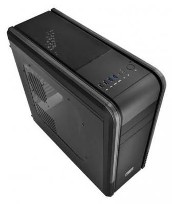 Корпус Deepcool PANGU SW без БП, боковое окно, черный, ATX