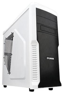 Корпус ZALMAN Z3 Plus WHITE, без БП, боковое окно, белый,  ATX