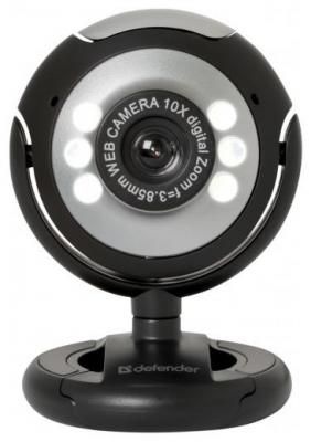 Веб-камера Defender C-110, 0.3Mpix, 640x480, подсветка