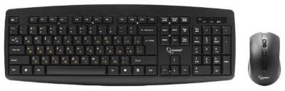 Клавиатура Gembird KBS-8000 черный USB кл-ра+мышь