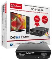 DVB-T2 ТВ приставка D-Color DC910HD