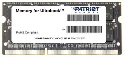 Модуль памяти  Patriot PSD38G1600L2S DDR3L 1600 SODIMM 8GB