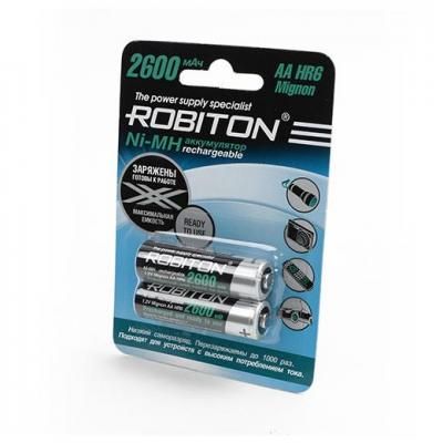 Аккумулятор Robiton HR6 AA 2600mAh Ni-MH упаковка