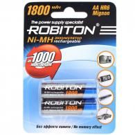 Аккумулятор Robiton HR6 AA 1800mAh Ni-MH упаковка