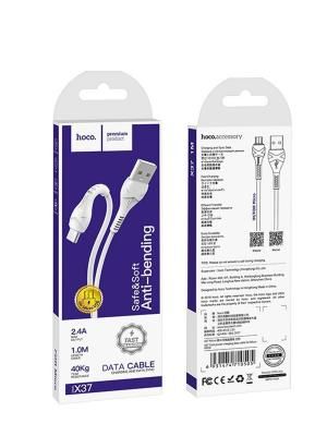 Кабель hoco X37 USB/microUSB 2.4A 1m