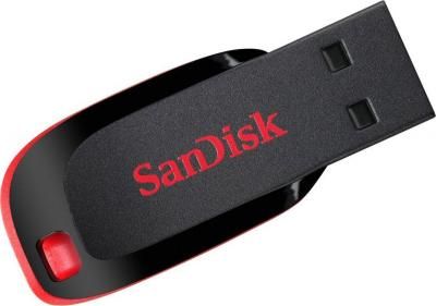 Накопитель Flash USB SanDisk 16Gb Cruzer Blade Black