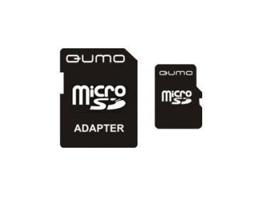 Карта памяти MicroSD 8Gb QUMO QM8GMICSDHC10